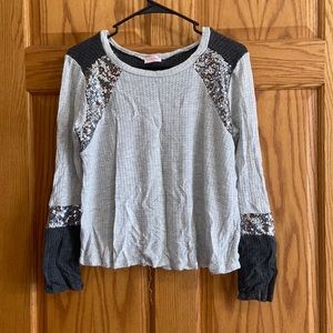 Pulse Boutique: Sequined Sweater Small